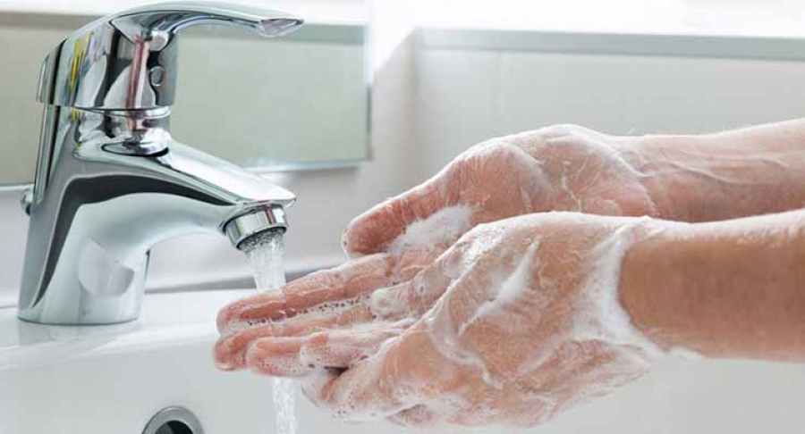 Hand-washing guide to prevent the spread of COVID-19